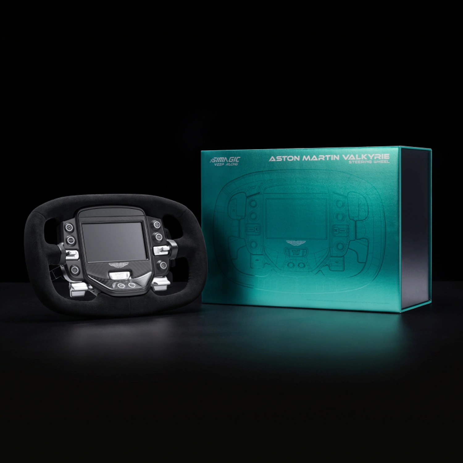 Simagic Aston Martin Valkyrie simagic box